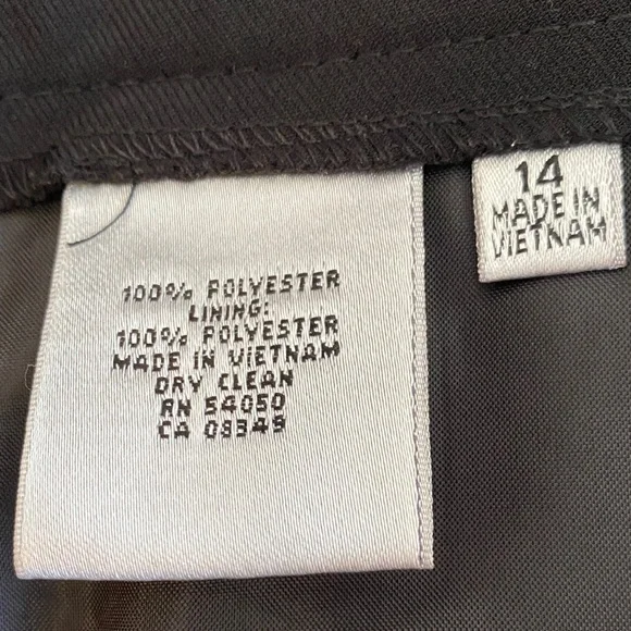 Kasper Classic Black Women's Trousers - Picture 3 of 6